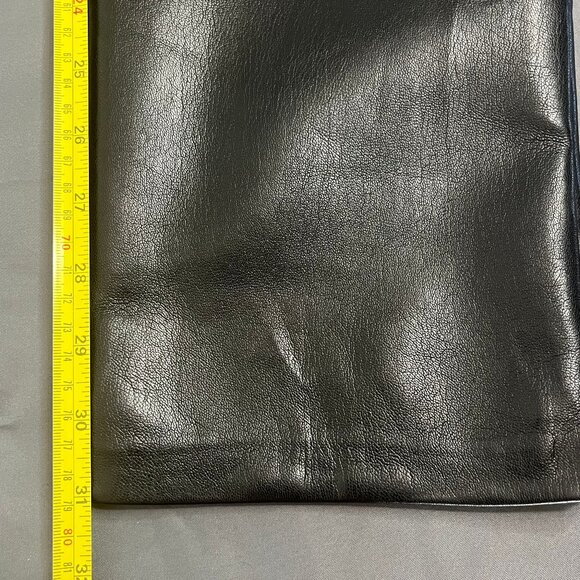 Aritzia Wilfred Melina Tall High Rise Faux Leather Straight Leg Pants Womens 10 - Picture 9 of 13